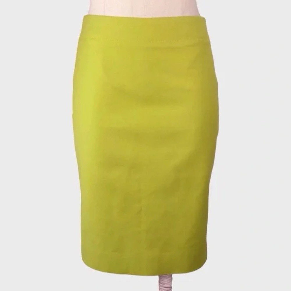 J Crew‎ No 2 Stretch Cotton Pencil Skirt